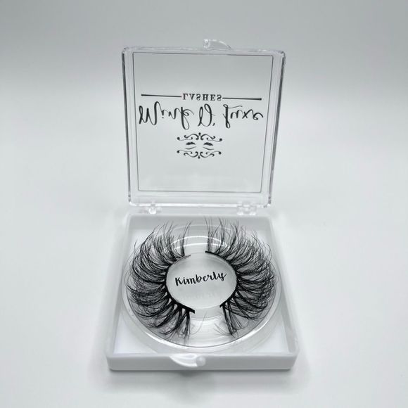 Kimberly - Fluffy Mink Lashes - Picture 1 of 11